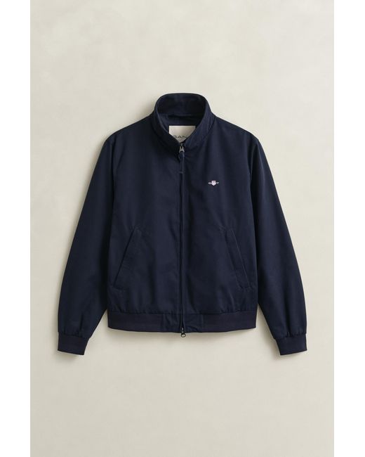 Gant Blue Lightweight Hampshire Jacket Evening for men