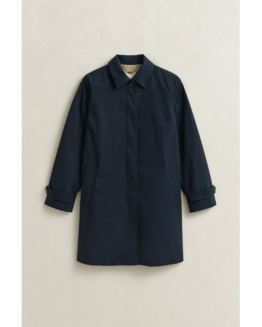Gant Blue Car Coat Evening
