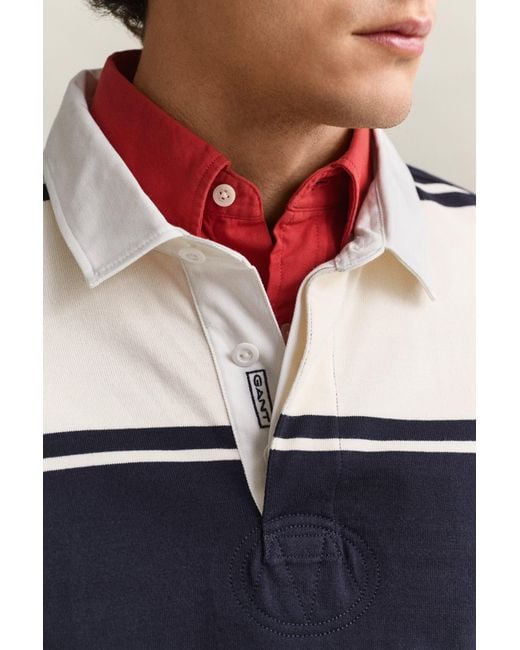 Gant Blue Striped Rugger Evening for men