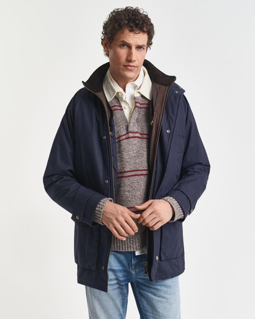 Gant Blue Double Decker Jacket for men
