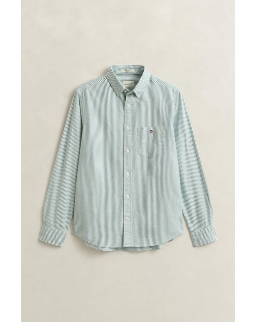 Gant Multicolor Banker Stripe Classic Oxford Shirt for men