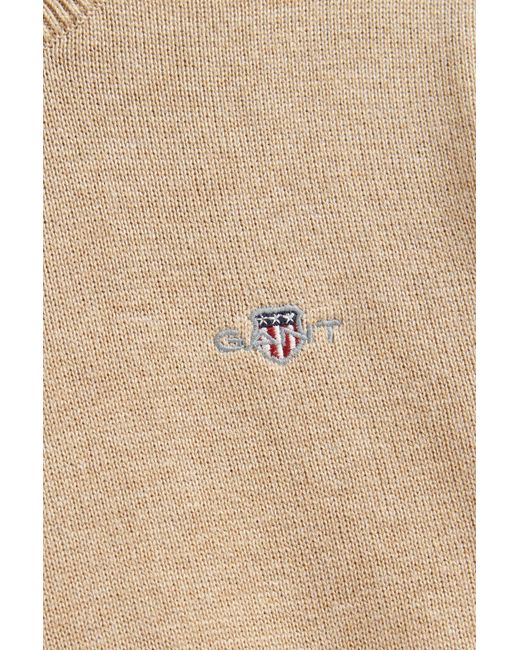 Gant Natural Teens Teen Boys Shield Sweater for men