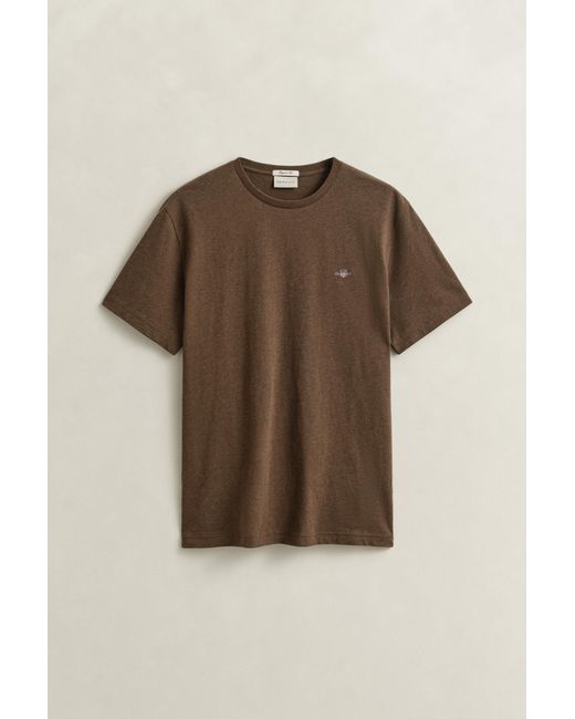 Gant Blue Regular Fit Shield T-Shirt for men