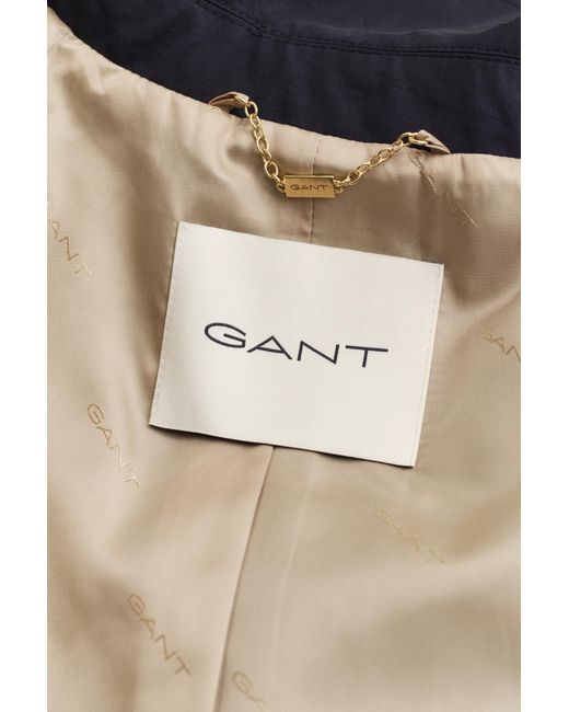 Gant Blue Car Coat Evening