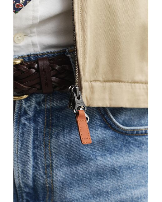 Gant Natural Cotton Windcheater Jacket for men