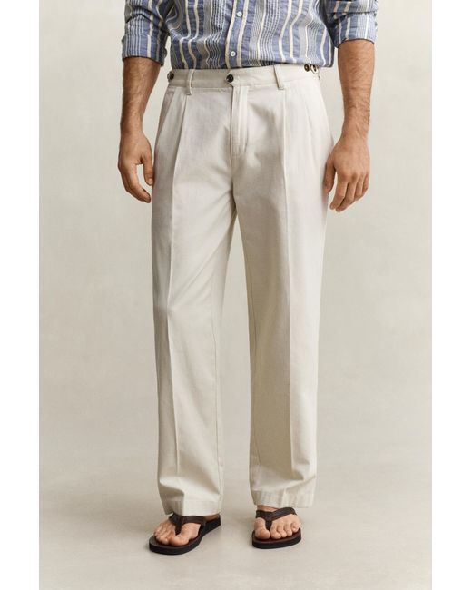 Gant Natural Canvas Chinos for men