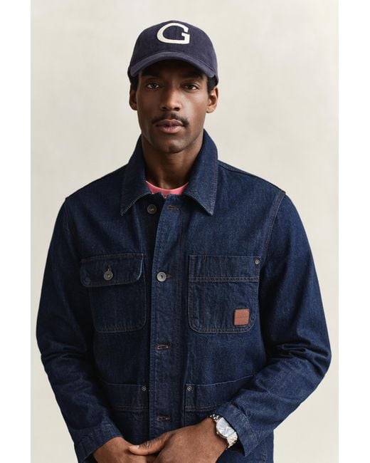 Gant Blue G Badge Cap Evening for men