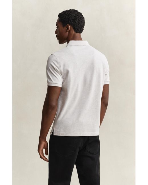 Gant Natural Regular Fit Polo Shirt for men