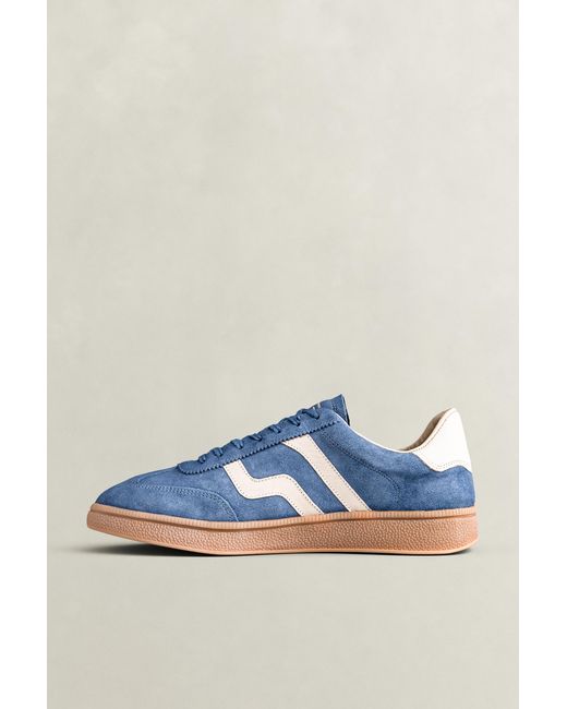 Gant Blue Cuzmo Suede Sneakers for men