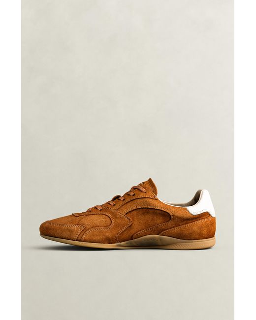 Gant Brown Sperly Suede Sneakers