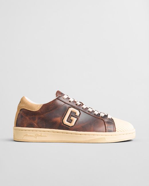 Gant Brown Prepus Sneakers Cognac for men