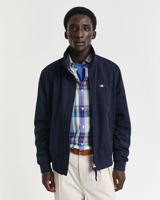 Gant Blue Lightweight Hampshire Jacket for men