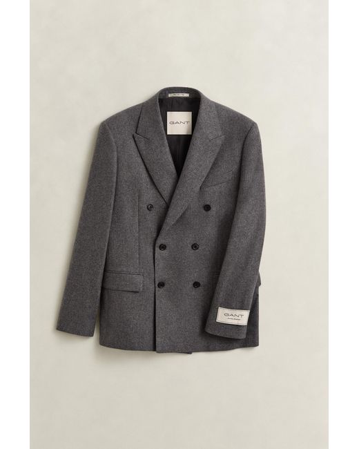 Gant Gray Cashmere Suit Jacket for men