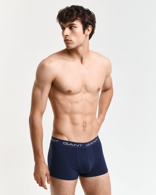 Gant Blue 5-Pack Trunks () for men