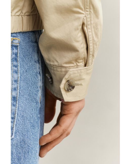 Gant Natural Cotton Windcheater Jacket for men