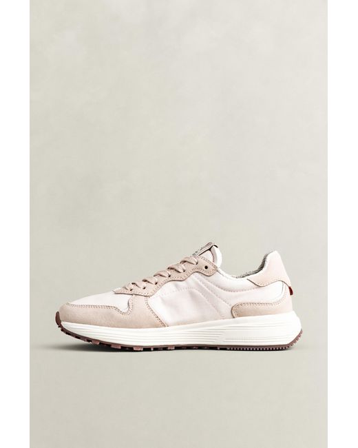 Gant Natural Beywin Suede Nylon Sneakers Light
