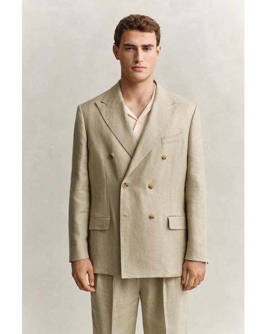 Gant Natural Linen Suit Jacket for men
