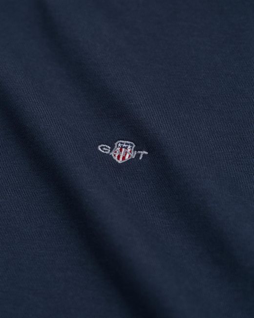 Gant Blue Shield Crew Neck Sweatshirt
