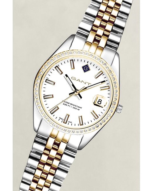 Gant White Sussex Mini Bijou Watch