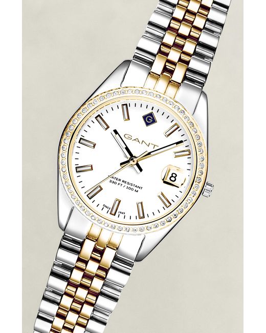Gant White Sussex Mini Bijou Watch