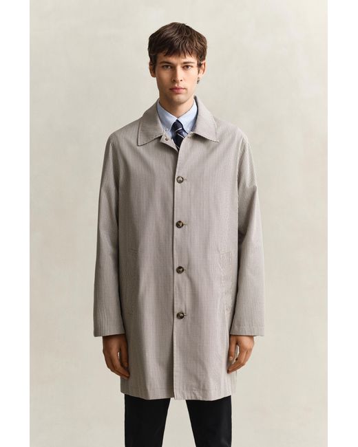 Gant Natural Cotton Blend Car Coat for men