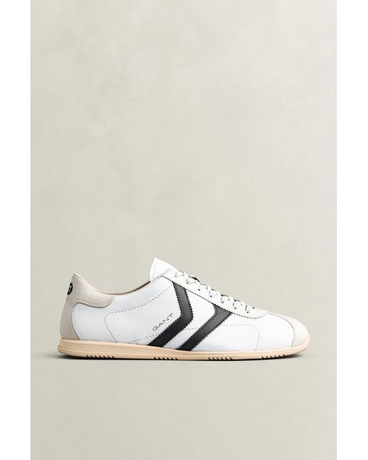 Gant Metallic Spearclub Leather Sneakers for men
