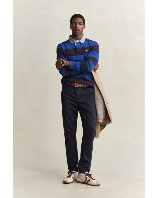 Gant Pink Slim Fit Classic Chinos Evening for men