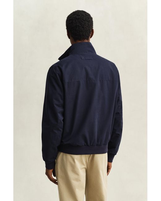 Gant Blue Lightweight Hampshire Jacket Evening for men