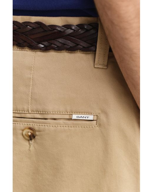 Gant Blue Classic Chino Shorts Dark for men