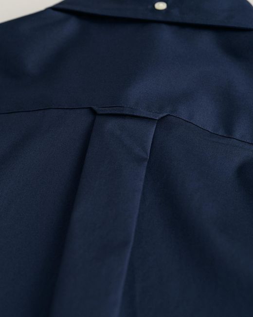 Gant Blue Oxford Reguar Fit Ong Eeve Hirt Bue An for men