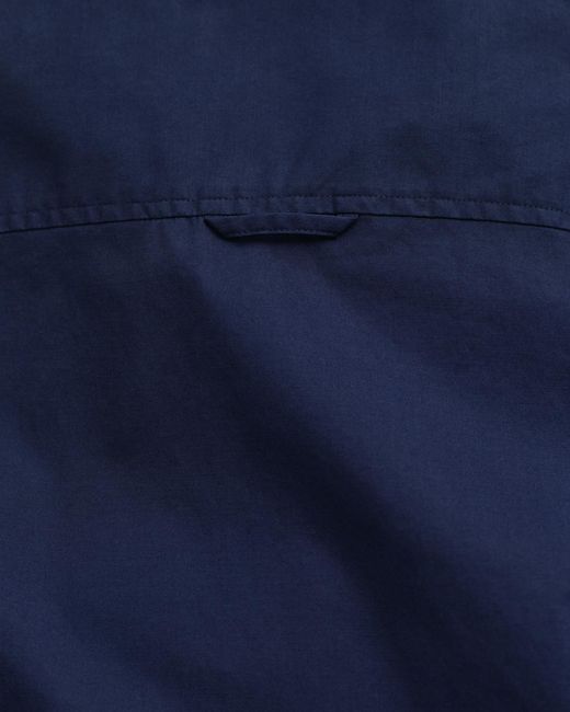 Gant Blue Poplin Shirt Classic