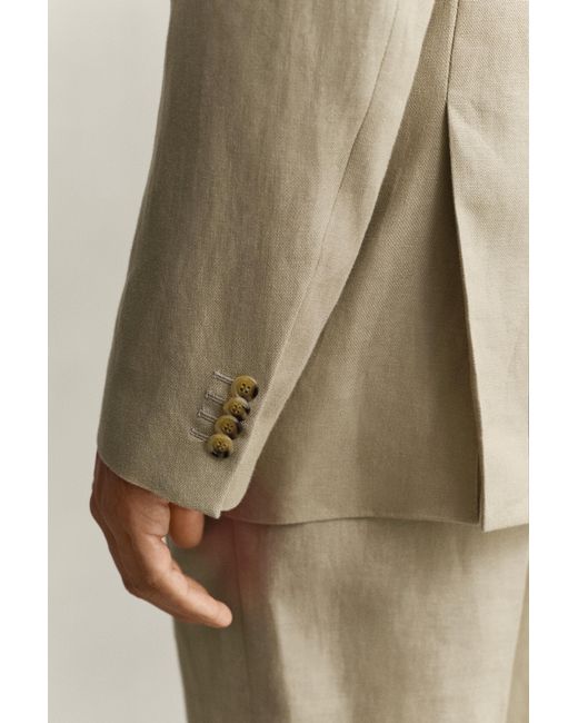 Gant Natural Linen Suit Jacket for men