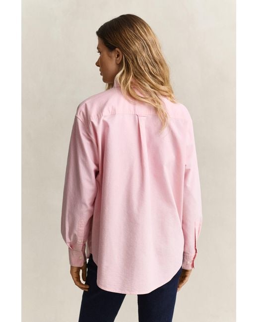 Gant Pink X Yale Oxford Shirt