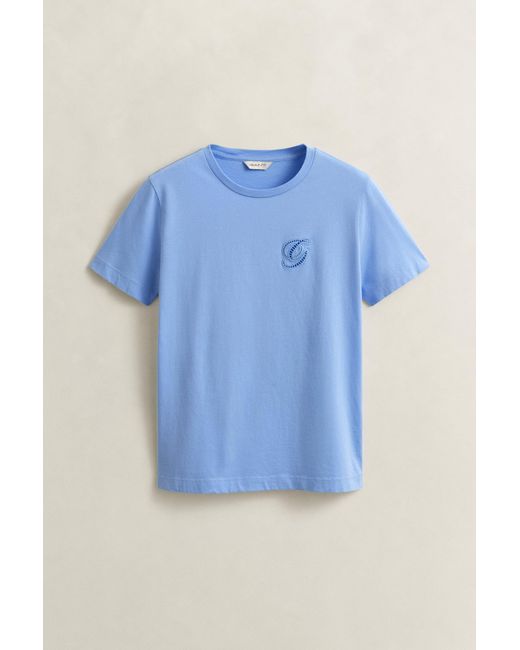 Gant Blue Script T-Shirt