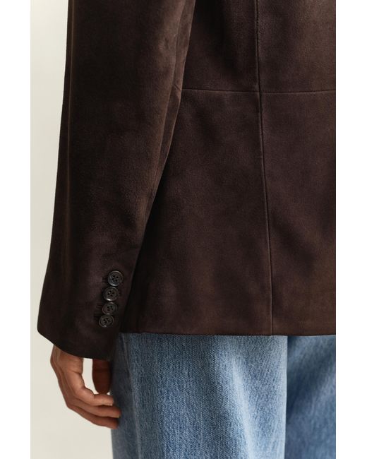 Gant Black Suede Club Blazer Deep