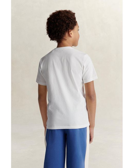 Gant White Teens Shield T-Shirt