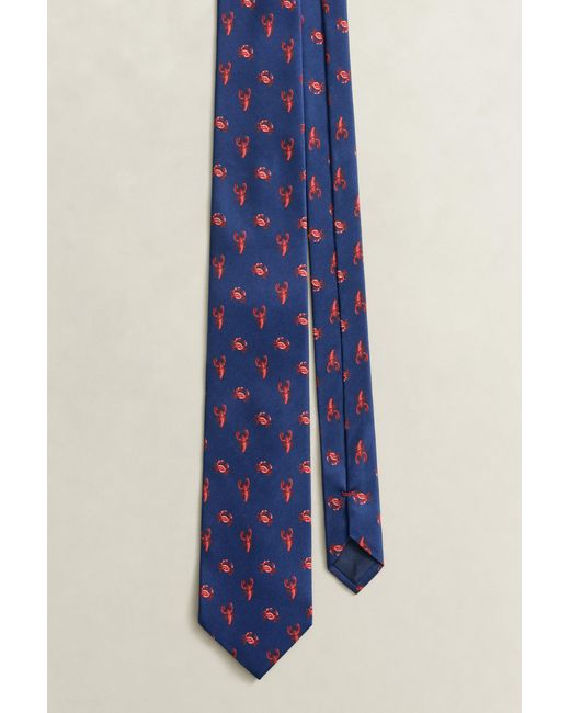 Gant Blue Crab Tie Rich for men