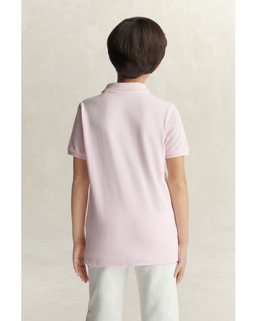 Gant Natural Teens Shield Piqué Polo Shirt Light