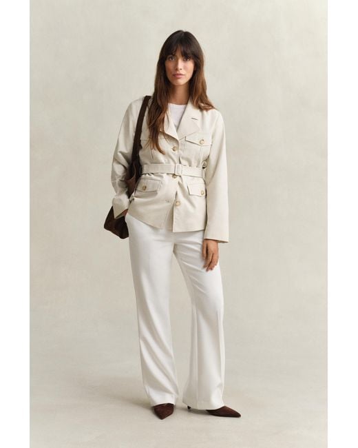 Gant Natural Belted Utility Jacket