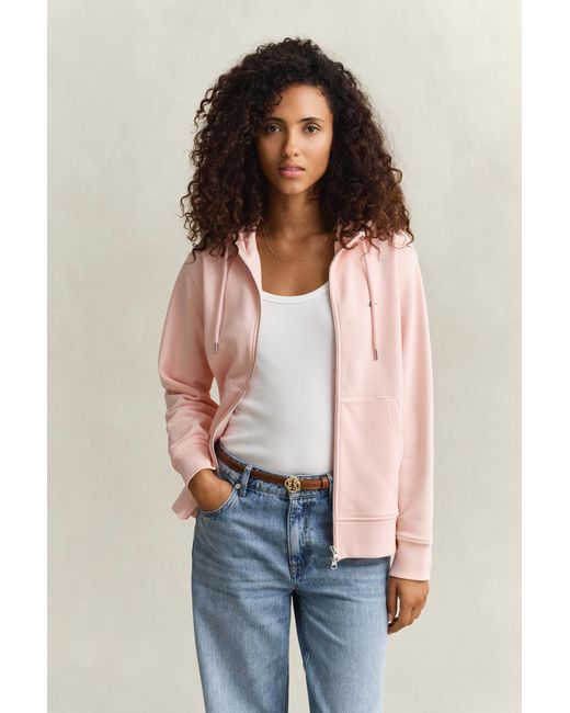 Gant Multicolor Shield Zip Hoodie