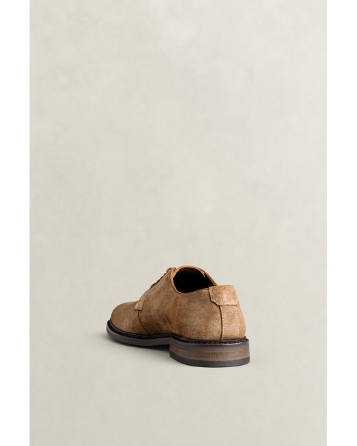 Gant Natural Bidford Suede Derby Shoes Warm for men