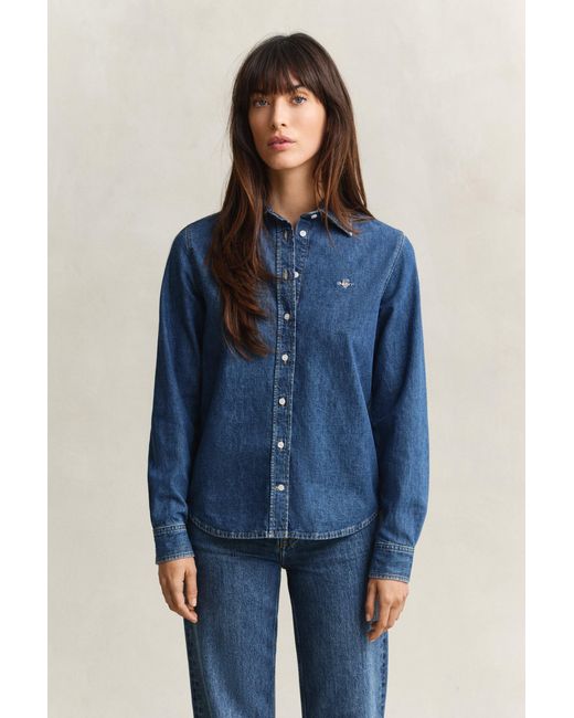 Gant Blue Denim Shirt