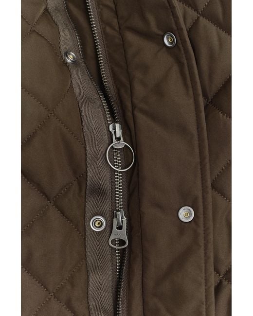Gant Brown Quilted Jacket for men