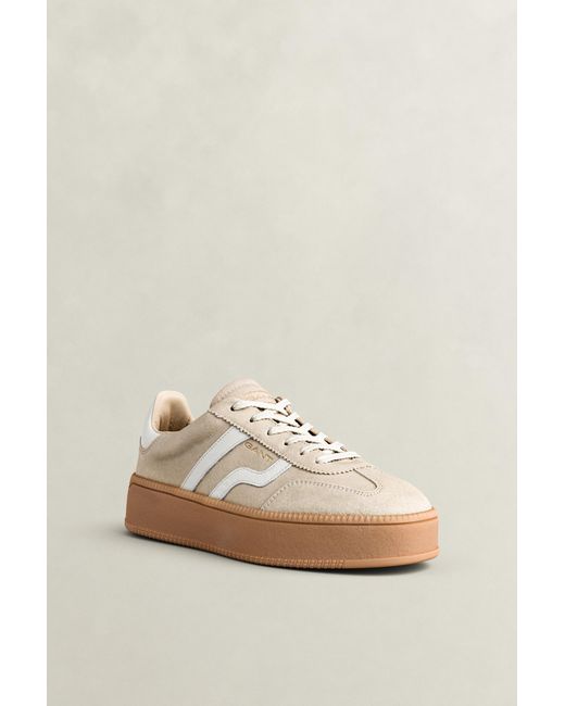 Gant Natural Cuzmani Suede Sneakers