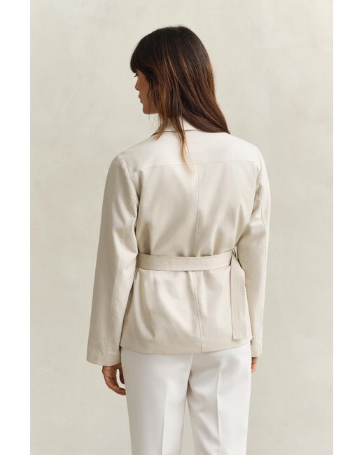 Gant Natural Belted Utility Jacket