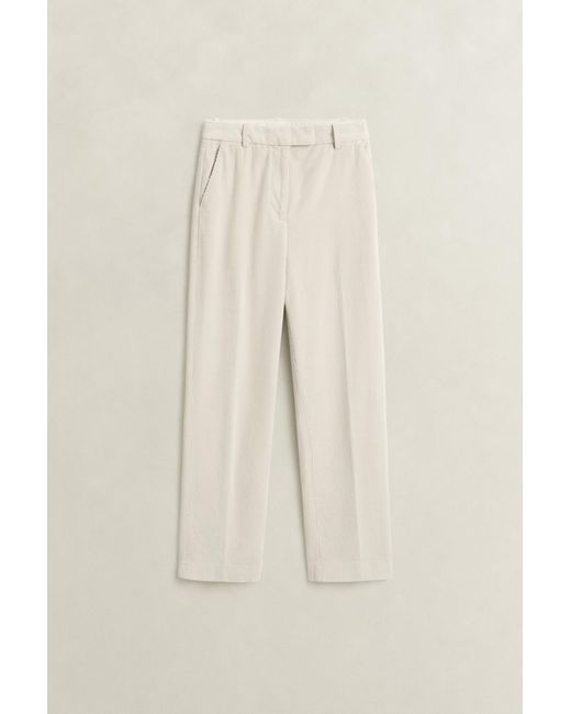 Gant Blue Tailored Corduroy Pants
