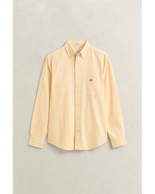 Gant Blue Classic Regular Oxford Shirt for men