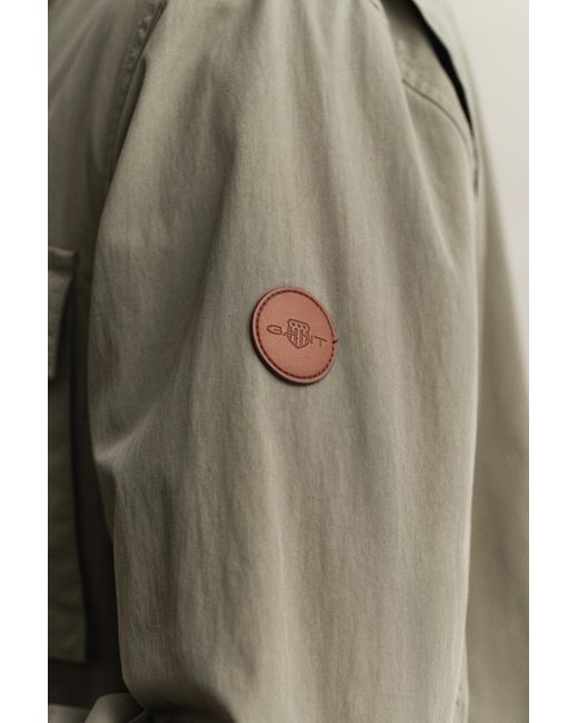 Gant Green Four Pocket Cotton Jacket for men