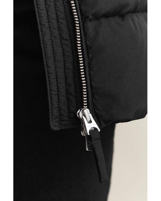 Gant Black Mid Down Jacket