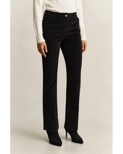 Gant Natural Flared Velvet Pants